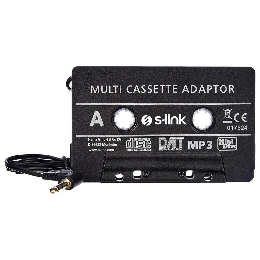 Kasetten Mp3 Çalar Kaset Adaptörü S-Link SLX-AD40   