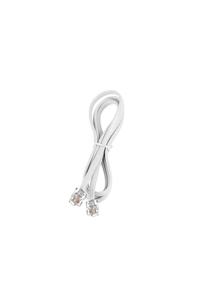 Telefon Hat Kablosu 1.5m Beyaz Poke PK-1237