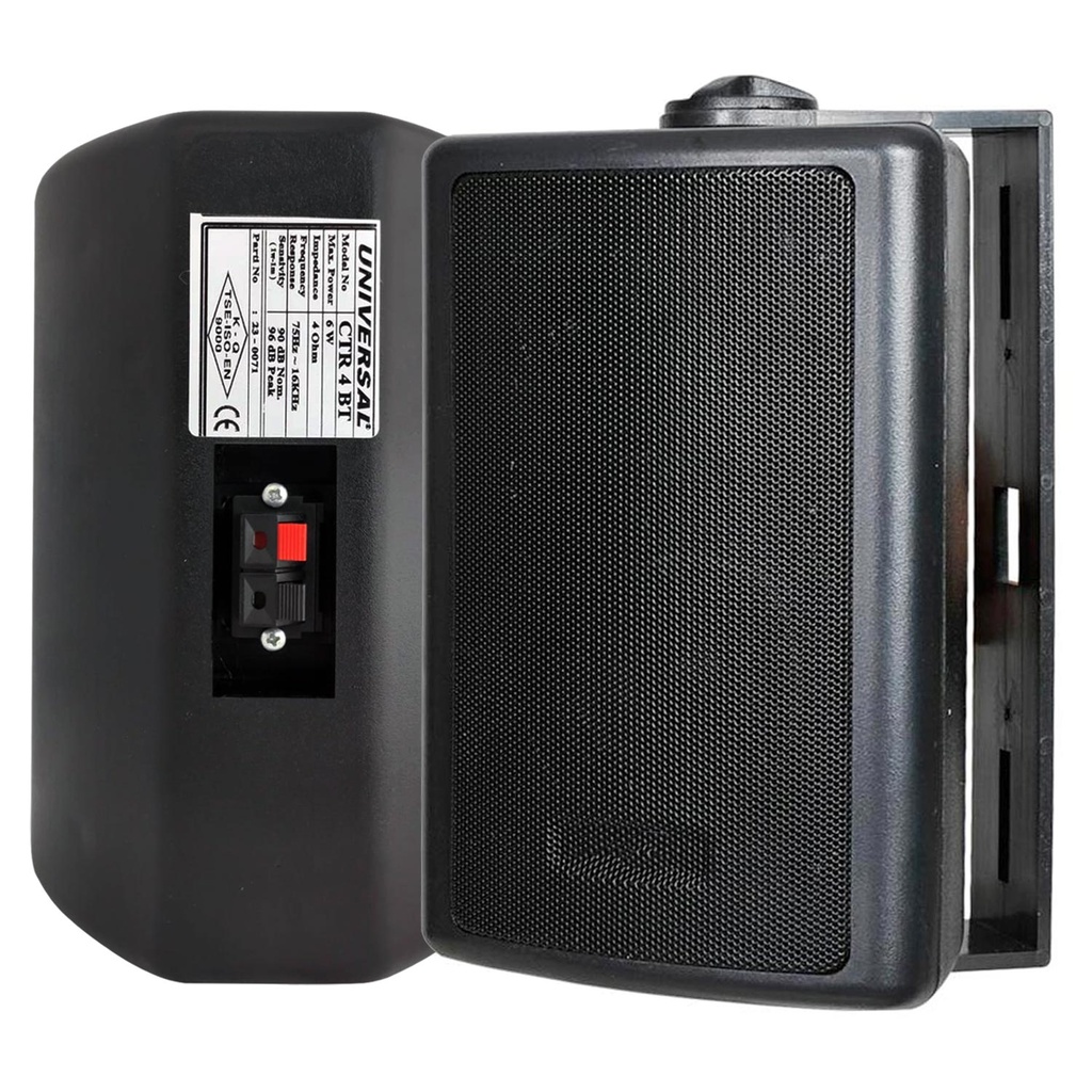 Sütun Hoparlör 10cm 100w Siyah Trafolu 1 Adet Universal CTR-4TB 