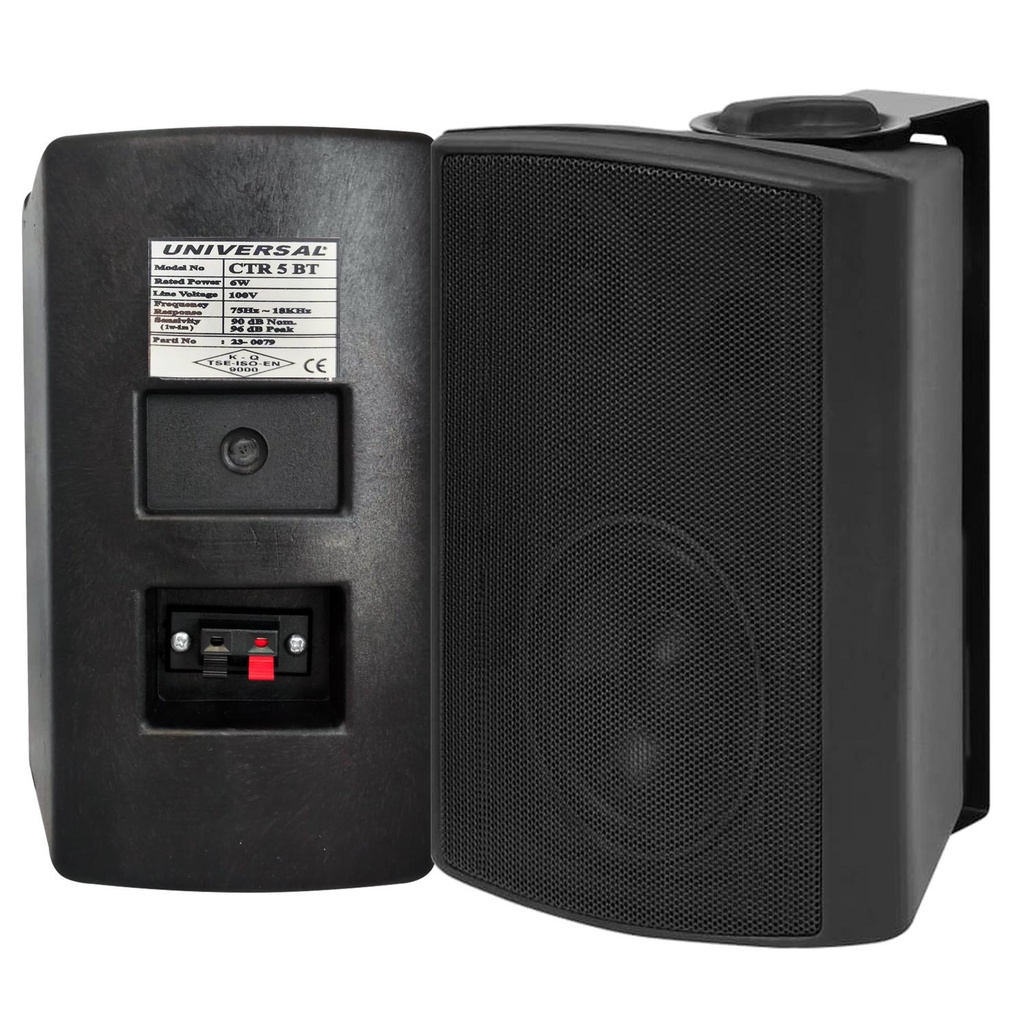 Sütun Hoparlör 13cm 100w Siyah Trafolu 1 Adet Universal CTR-5BT