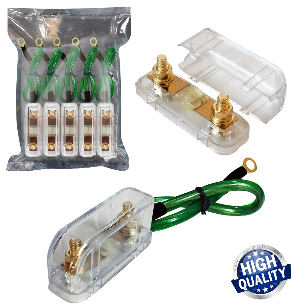 Oto Anfi̇ Sigorta Bakır Kablolu 100a 1.Kalite Vidalı 5 Adet Navex NV-010