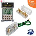 Oto Anfi̇ Sigorta Bakır Kablolu 100a 1.Kalite Vidalı 5 Adet Poke PK-6772