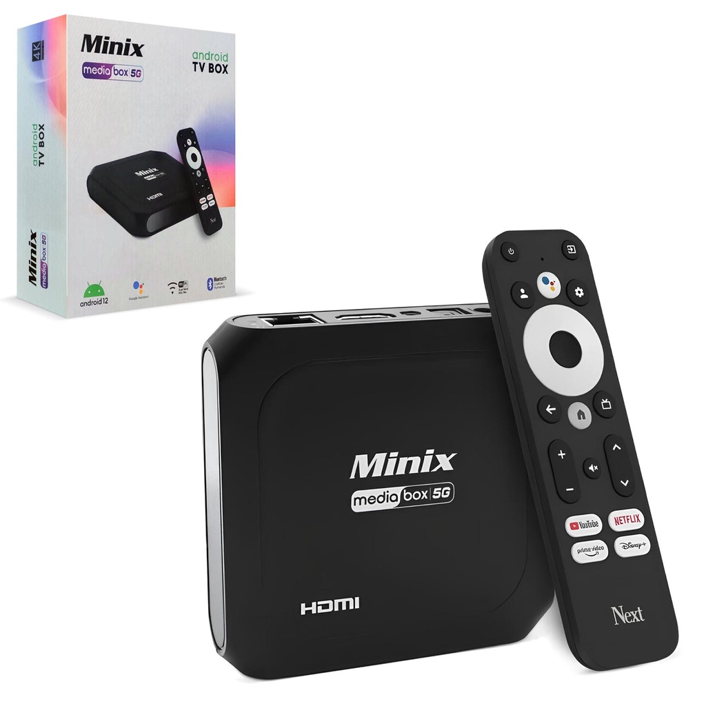 Next Minix 5G 4K Android Tv Box 2-32gb MediaBox 5G