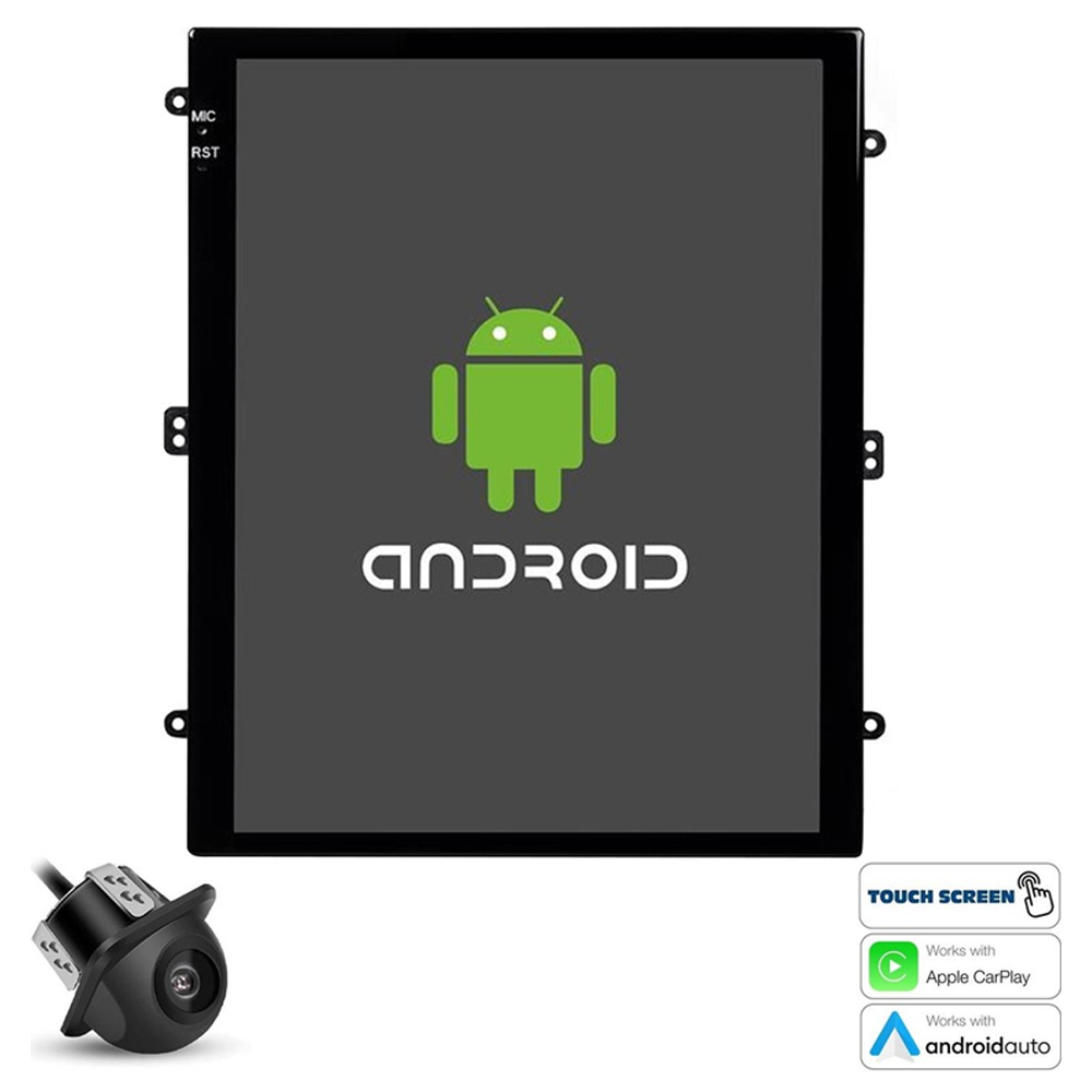 9.7'' Tesla Oto Tablet Android 6-128 Carplay 4x50w DSP Kameralı For-x XA-973QT  