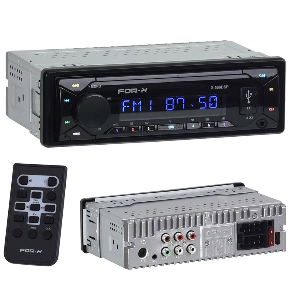 Oto Teyp 4x60w Dsp 3anfi Çıkışlı Usb/Bt For-x X-500DSP R3