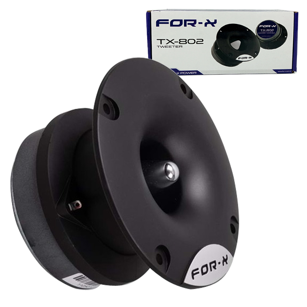 Tweeter 10cm Rms 100w RMS 50w 2 adet For-x TX-802 R2