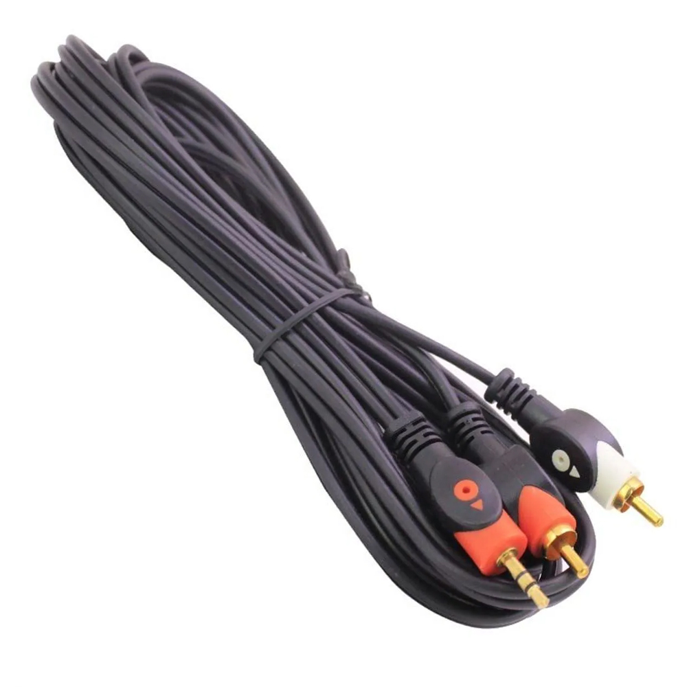 Aux Kablo 2RCA 1Jack 1.5mt 1.Kalite ETC