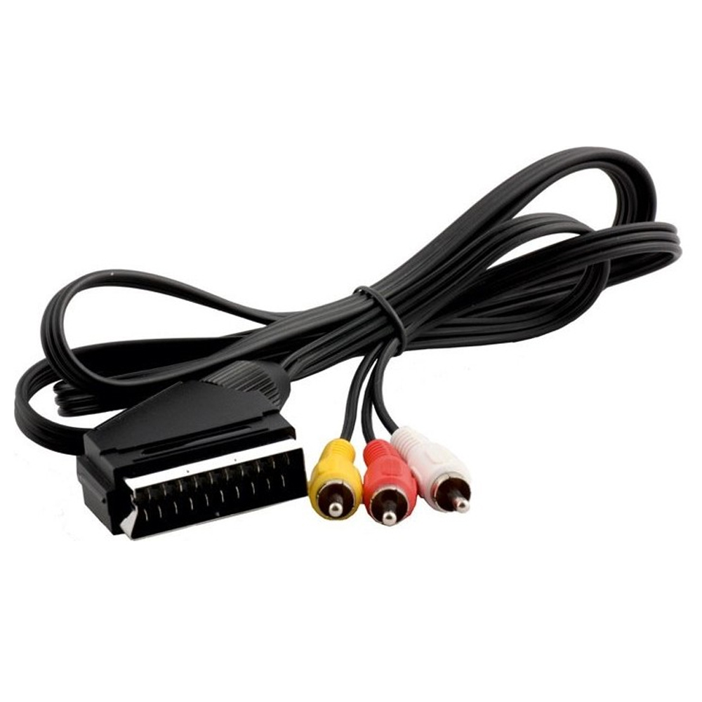 Scart 3rca Tos Kablo 1.5mt Rose