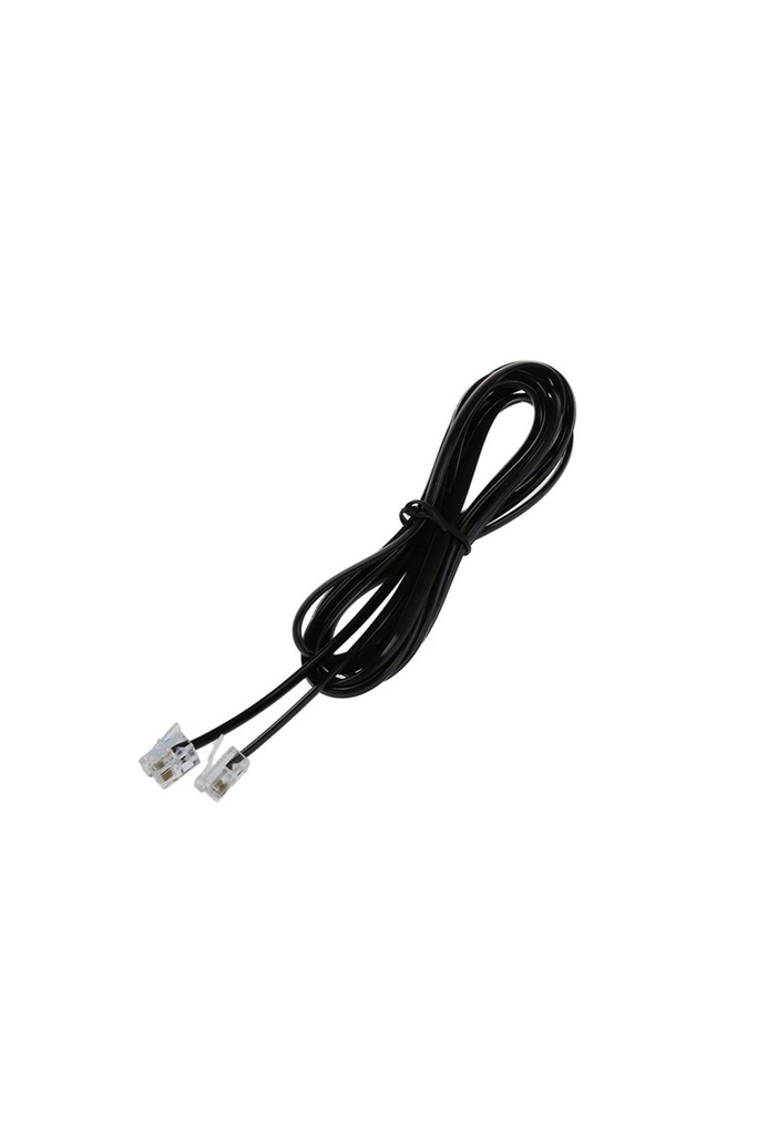 Telefon Hat Kablosu 1.5m Siyah Poke Pk-1238