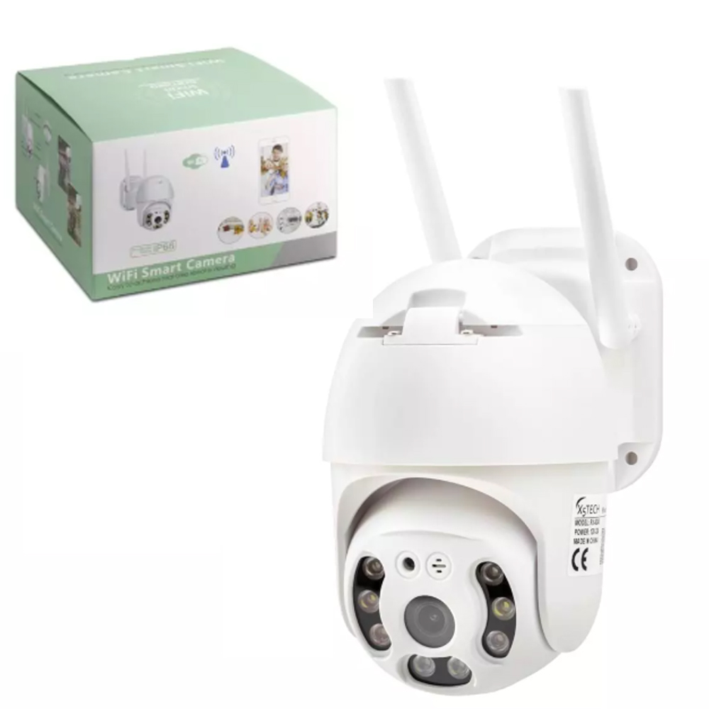 IP Wifi Speed Dome Kamera 2MP P/T 8 LED X5-Tech RX-83AI  