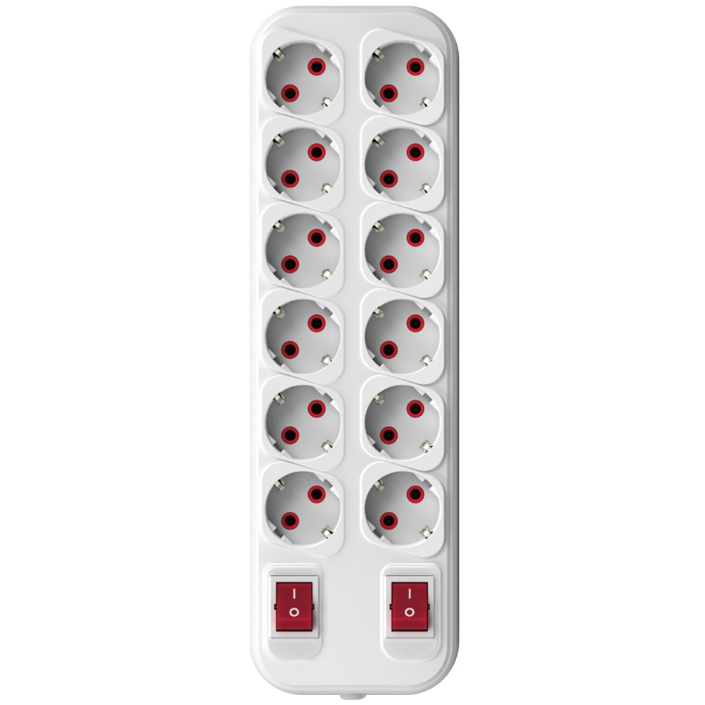 12'li Grup Priz Topraklı Anahtarlı Fetih 12-00