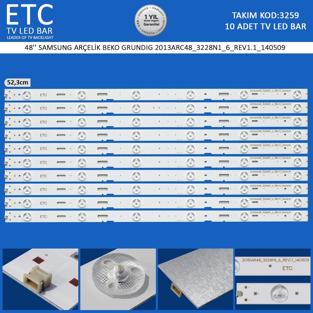 48'' SAMSUNG ARÇELİK BEKO GRUNDIG 2013ARC48_3228N1_6_REV1.1_140509 Tv Led Bar