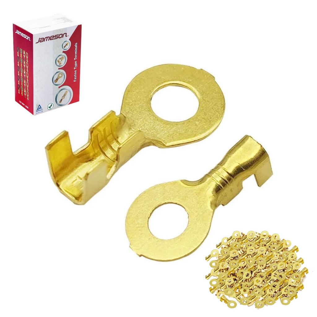 Kablo Topraklama Terminalı 6mm 250 Adet JAMESON JKN 4-6 