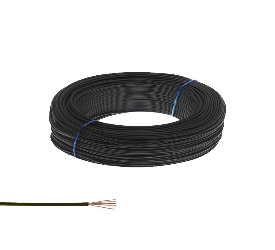 Zil Teli Montaj Kablosu Siyah 200mt Poke Pk-1268