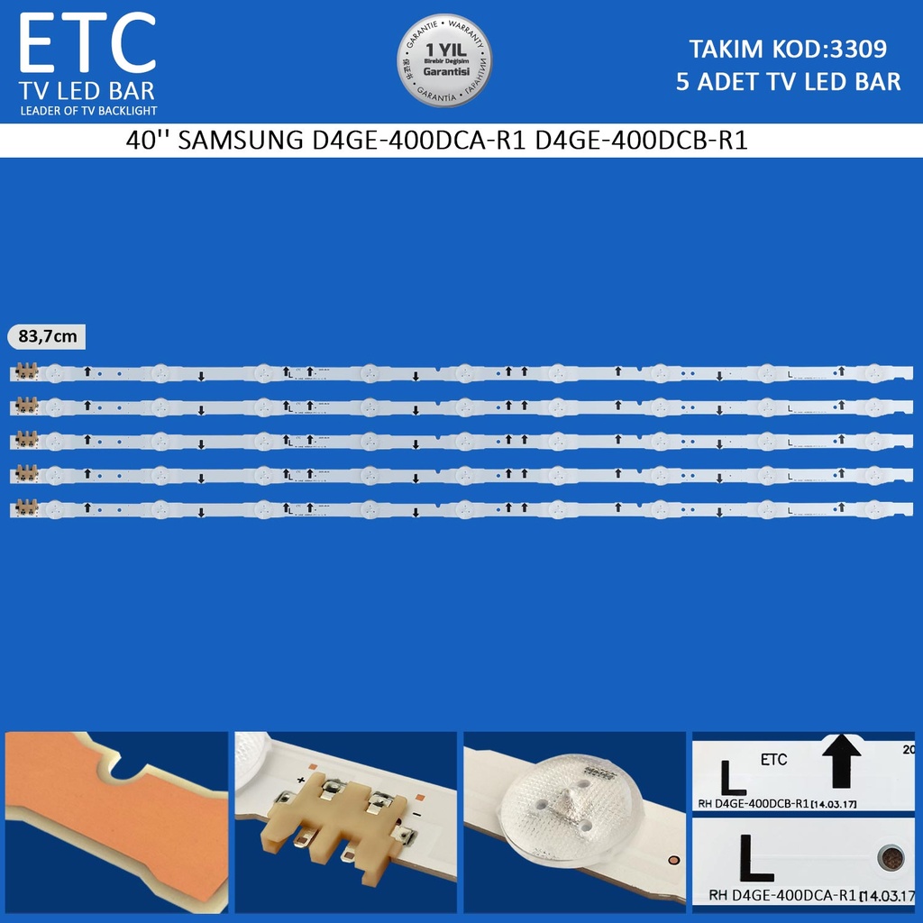 40'' SAMSUNG D4GE-400DCA-R1 D4GE-400DCB-R1