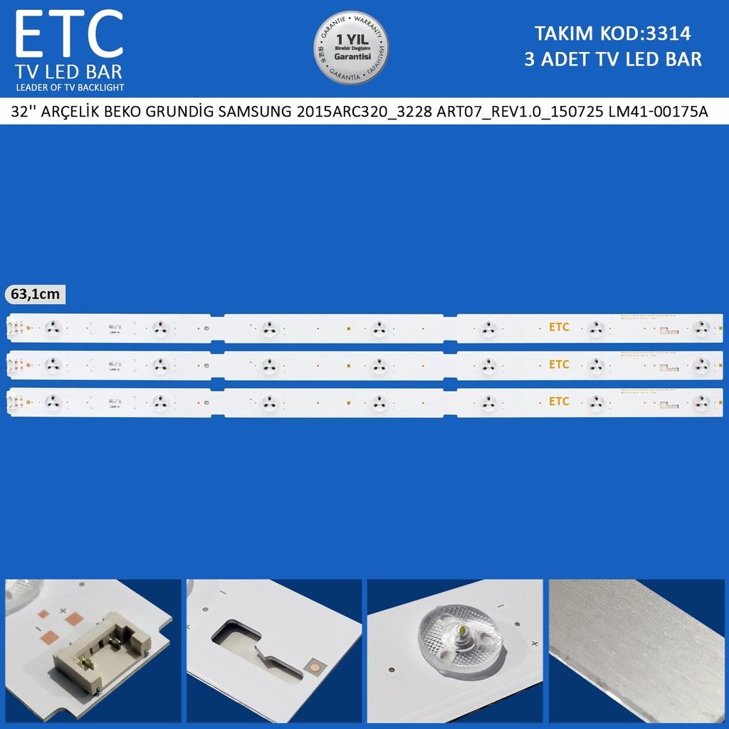 32'' ARÇELİK BEKO GRUNDİG SAMSUNG 2015ARC320_3228 ART07_REV1.0_150725 LM41-00175A