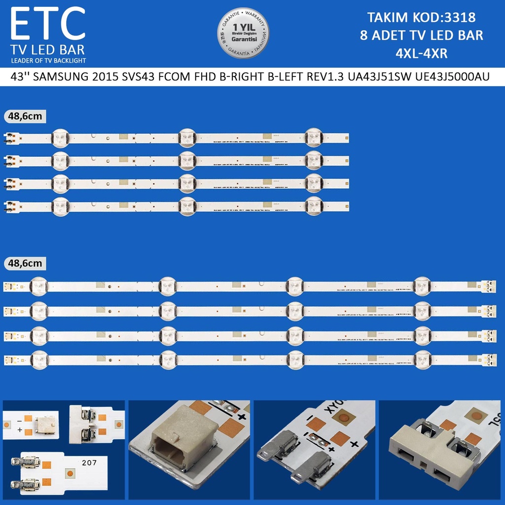 43'' SAMSUNG 2015 SVS43 FCOM FHD B-RIGHT B-LEFT REV1.3 UA43J51SW UE43J5000AU