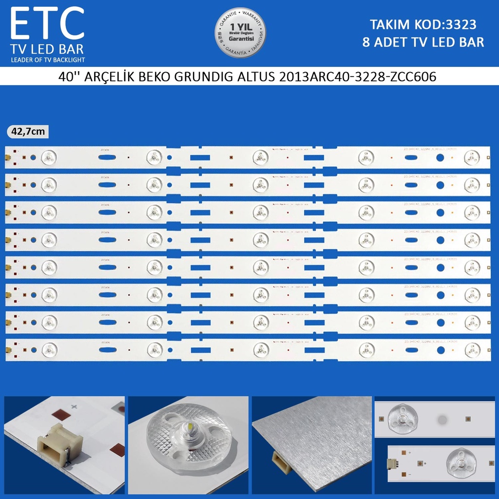 40'' ARÇELİK BEKO GRUNDIG ALTUS 2013ARC40-3228-ZCC606