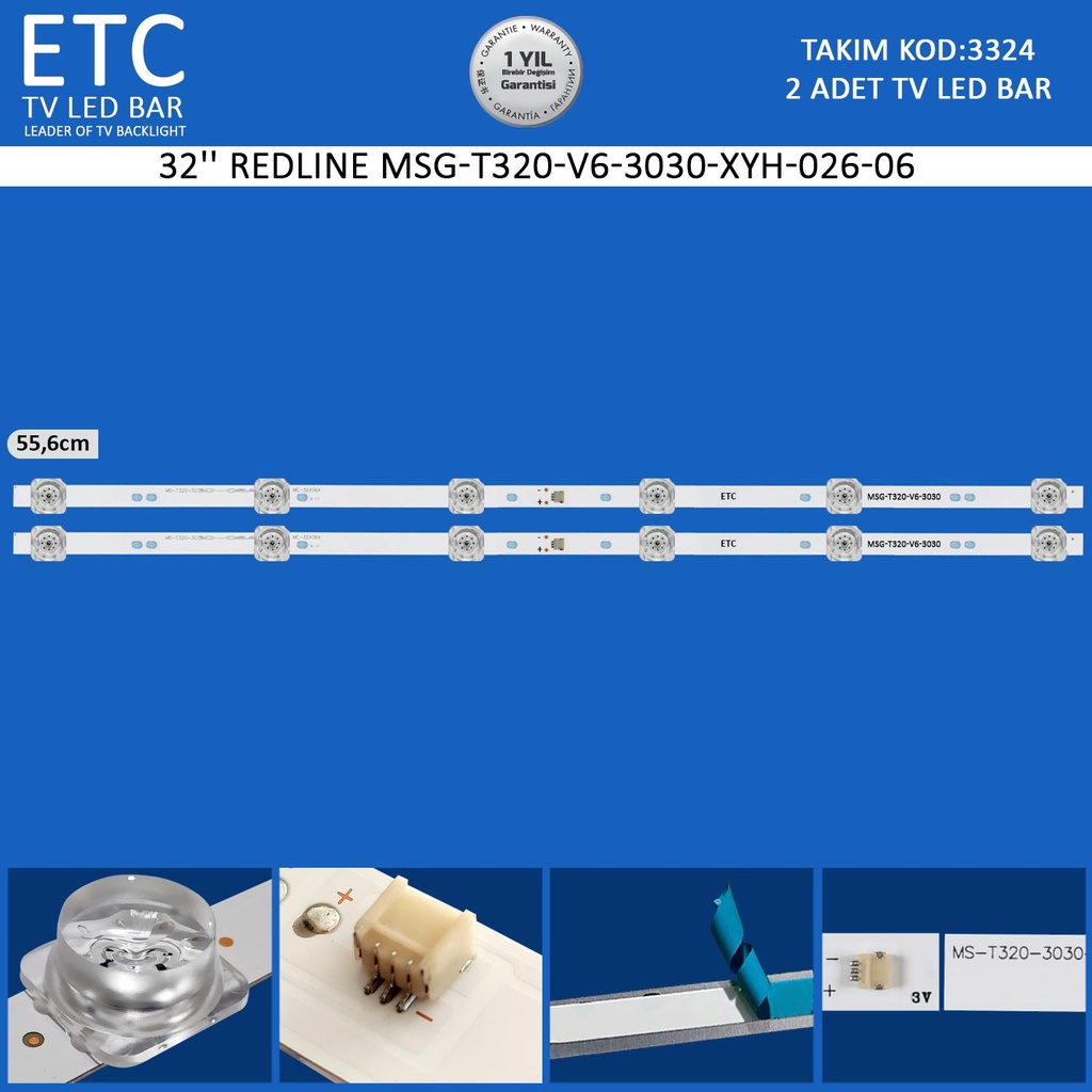 32'' REDLINE MSG-T320-V6-3030-XYH-026-06