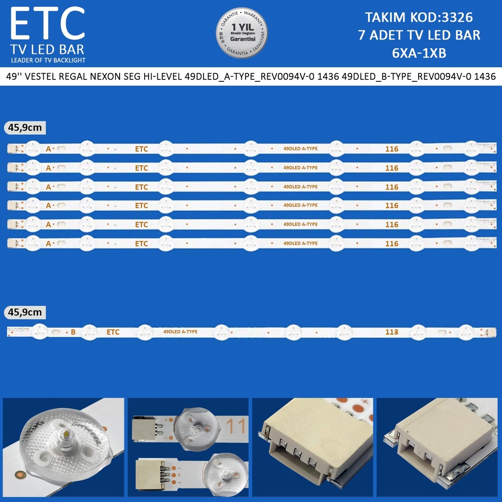 49'' VESTEL REGAL NEXON SEG HI-LEVEL 49DLED_A-TYPE_REV0094V-0 1436 49DLED_B-TYPE_REV0094V-0 1436