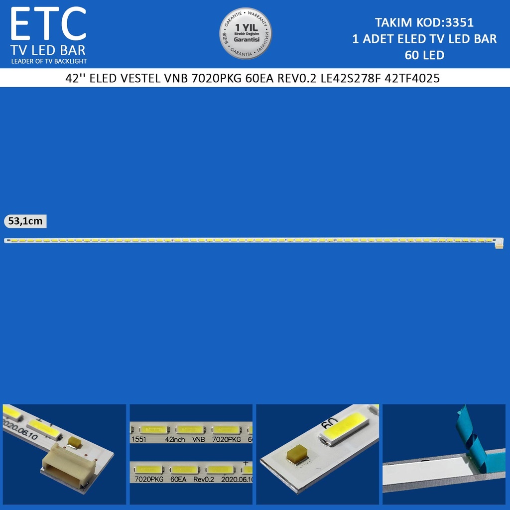 42" ELED VESTEL VNB 7020PKG 60EA REV0.2 LE42S278F 42TF4025
