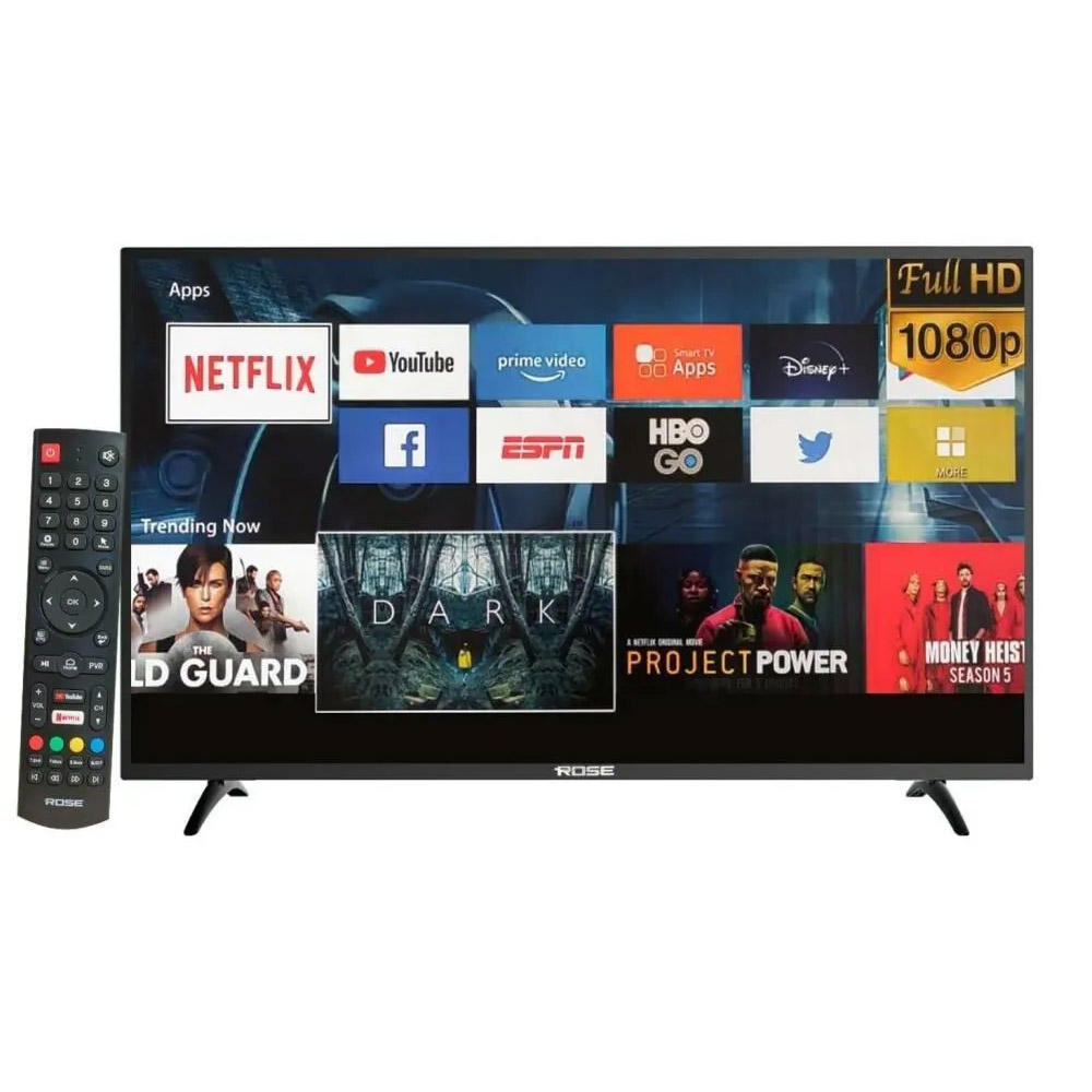 32'' 82cm Android Smart Led TV Televizyon HD 12/220v Rose ATV-332