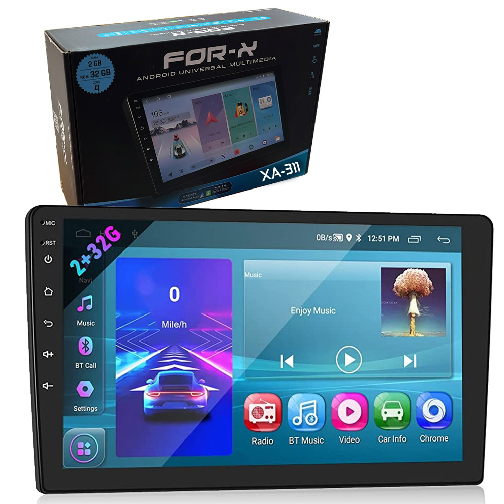 9'' Oto Tablet Teyp Android 2-32 Kameralı For-x XA-309  R3