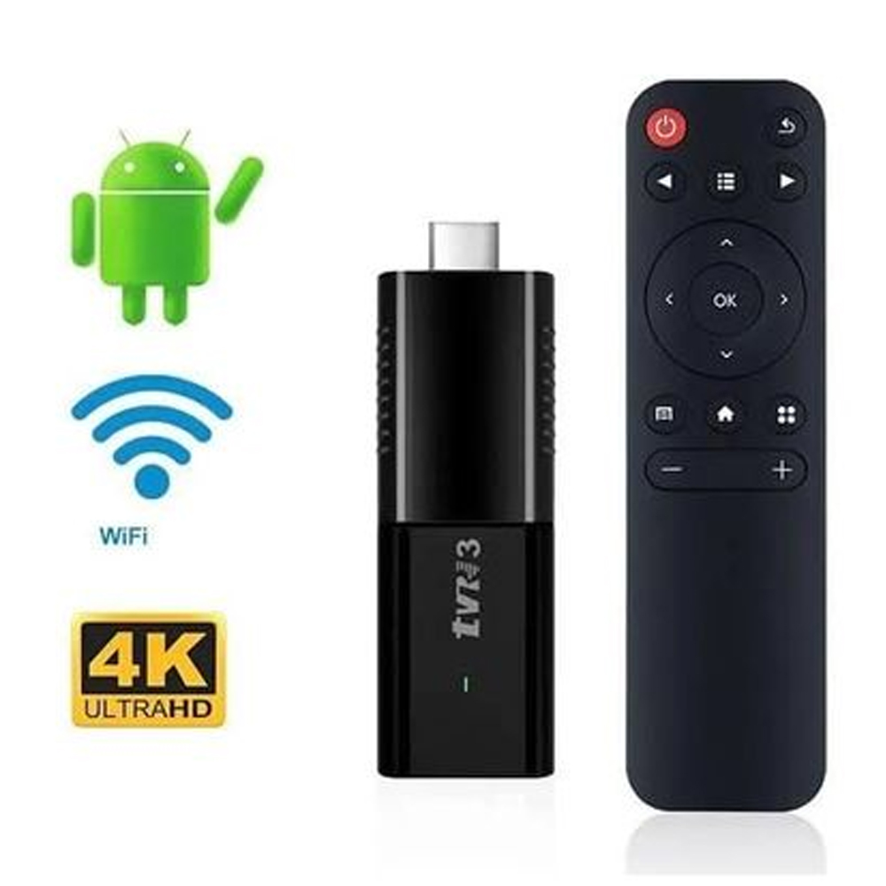 Android Stick Dongle 4K 2-16 5G BT5.0 Google Netflix Youtube TVR3  R42