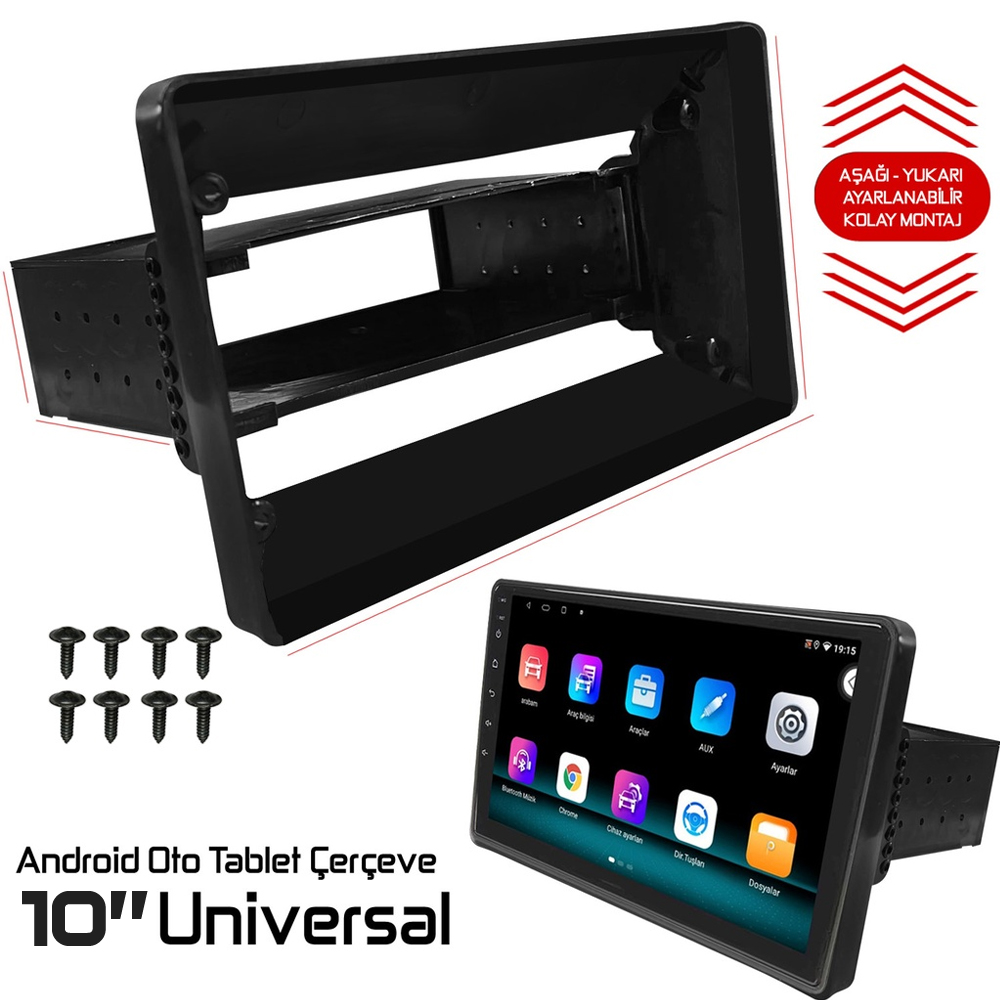 10.1'' Android Oto Tablet Çerçeve Universal Navex NV-4287