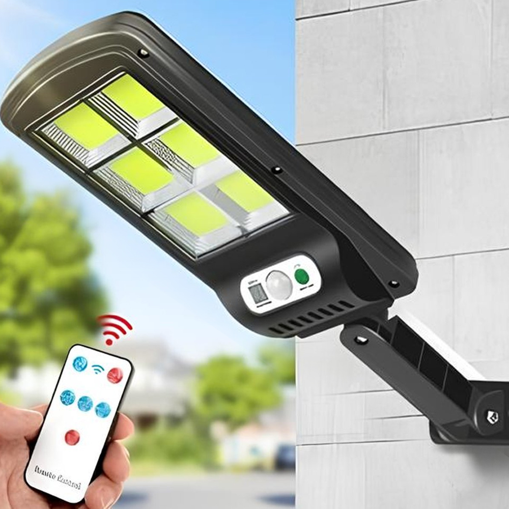 Solar Şarjlı Sensörlü Projektör Cob Led Volemi V-027  R23