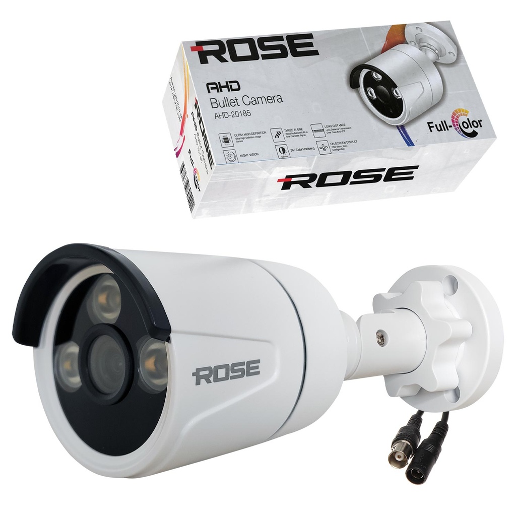 Gece Renkli 2mp Ahd Bullet Kamera Colorvu 3.6mm Rose RS-AHD-20185  