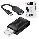 Oto Wireless Carplay İos Android Ekran Yansıtma Dongle Rose CR-100  