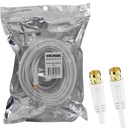 RG6 F Konnektörlü Hazır Anten Kablo 3mt Rose RC-24-3