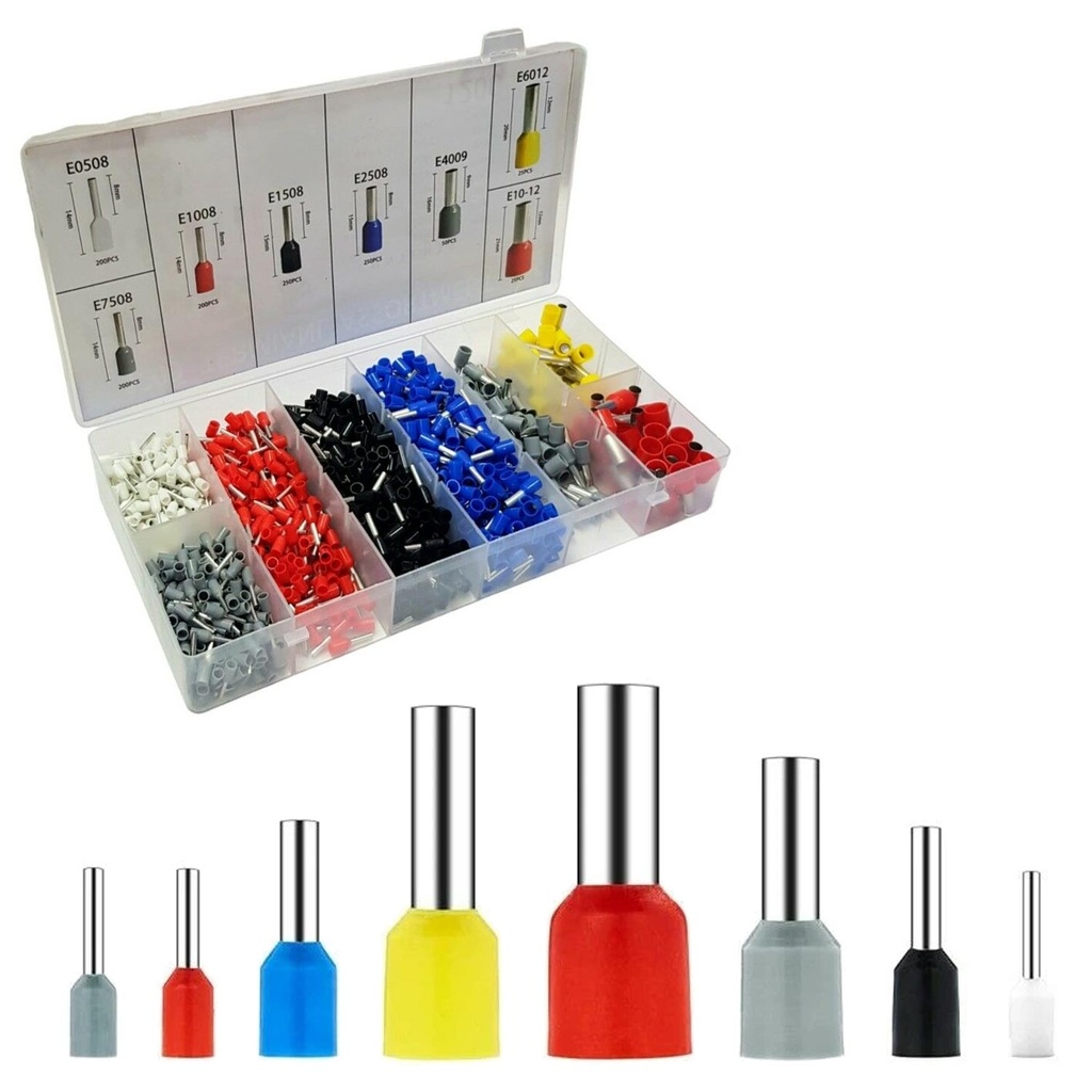 Kablo Yüksük Seti 4-18GA 1200 Parça Rose RC-885  