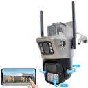 Wifi Akıllı Çiftli Kamera 360 Derece Sesli Dış Mekan 1080p Rose AHD-30180