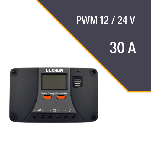 Solar Şarj Kontrol Cihazı 30a pwm Lexron