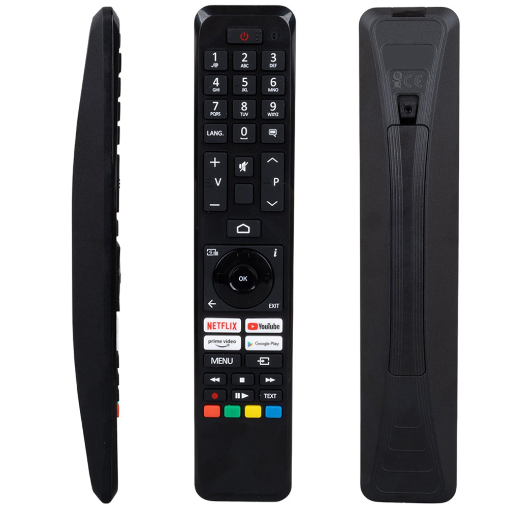 LCD LED TV Kumanda Vestel Vs-V4 Netflix Prime Video Tuşlu Ses Komutsuz Etc RML-635