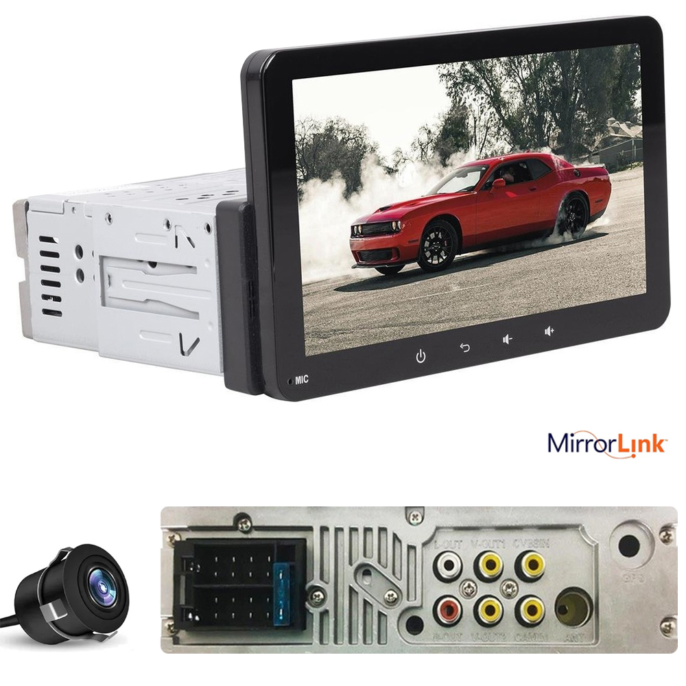 7'' Tofaş Tek Din Teyp 4x55w Bt Usb Fm Mirorlink Kameralı Jameson JS-1999C  