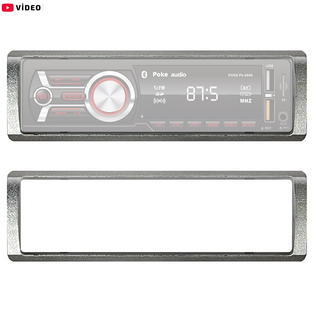 Krom Pioneer Oto Teyp Çerçeve Poke PK-4471