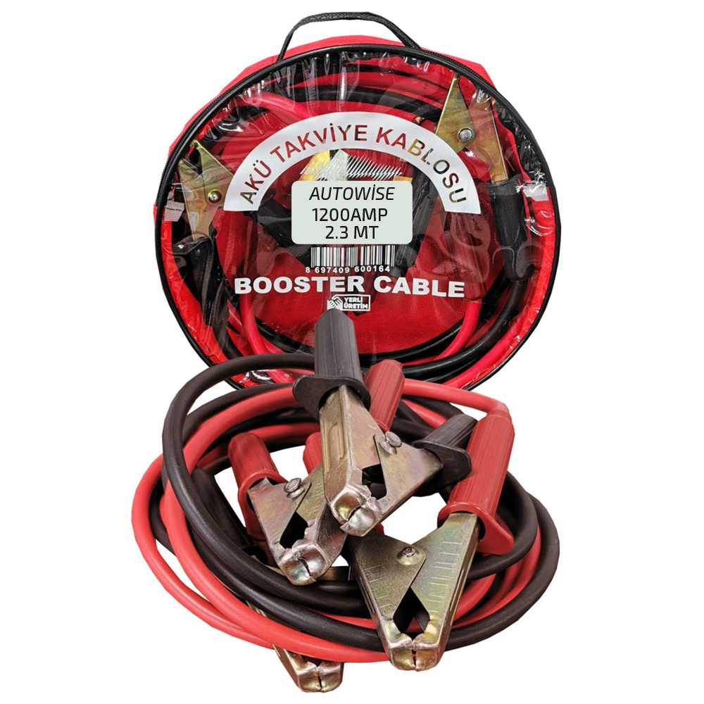 Akü Takviye Kablosu 1200a 2.3mt Autowise BC-4501