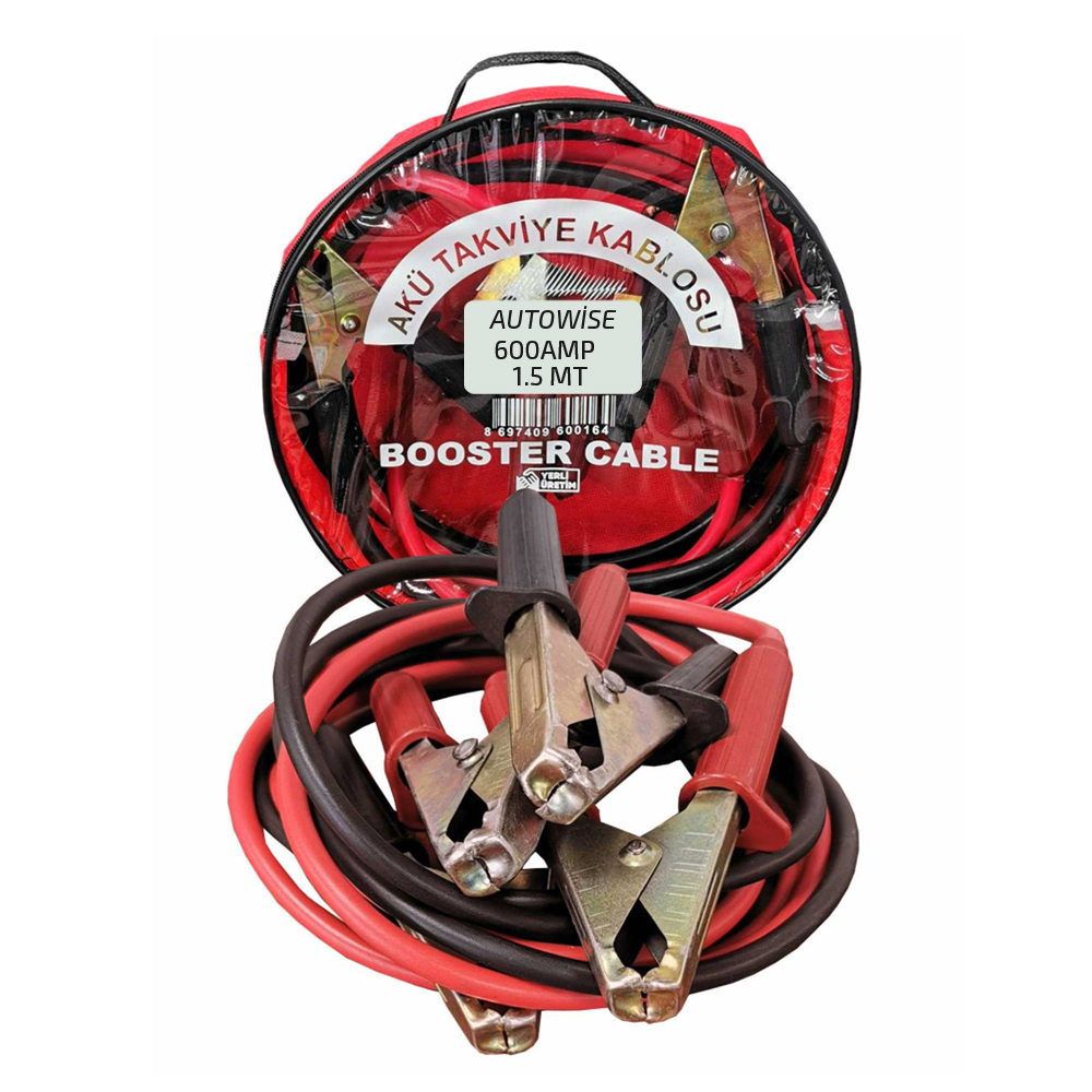 Akü Takviye Kablosu 600a 1.5mt Autowise BC-4502