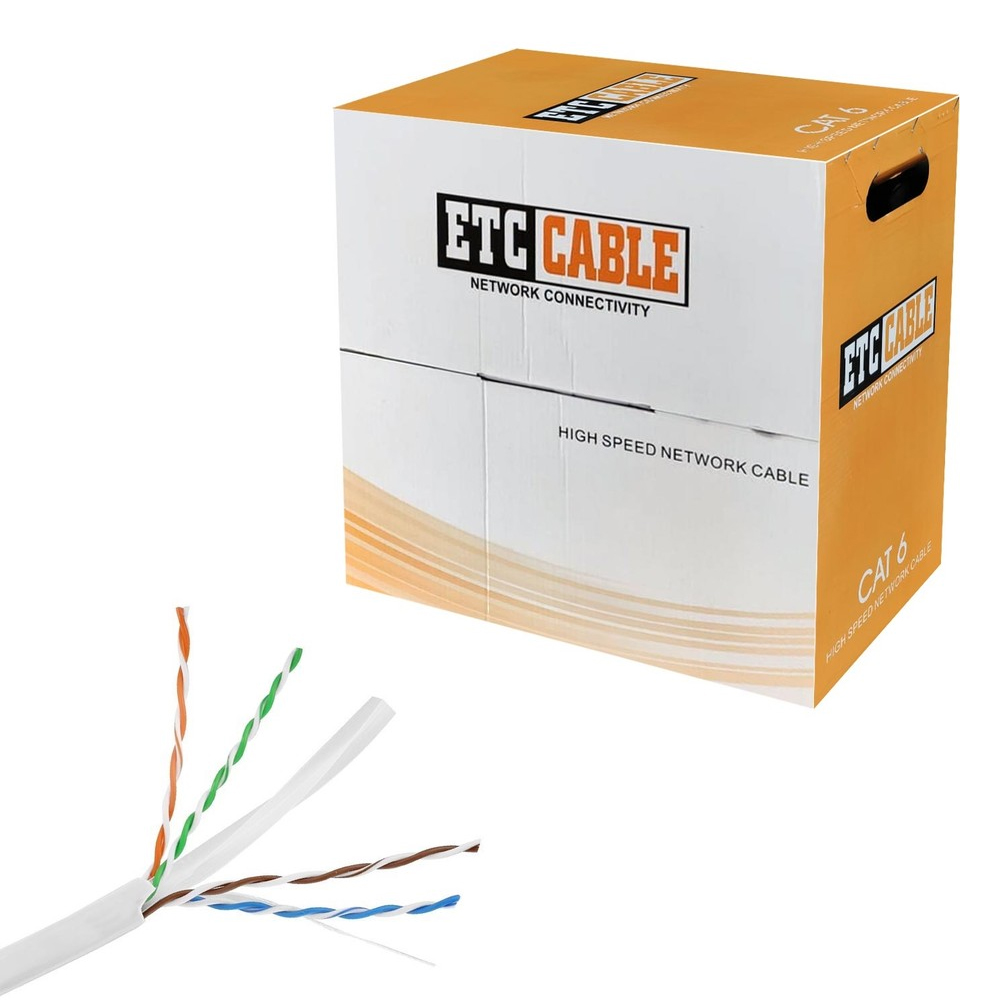 Cat6 Kablo 23Awg 0.55mm 305mt Etc CAT-6