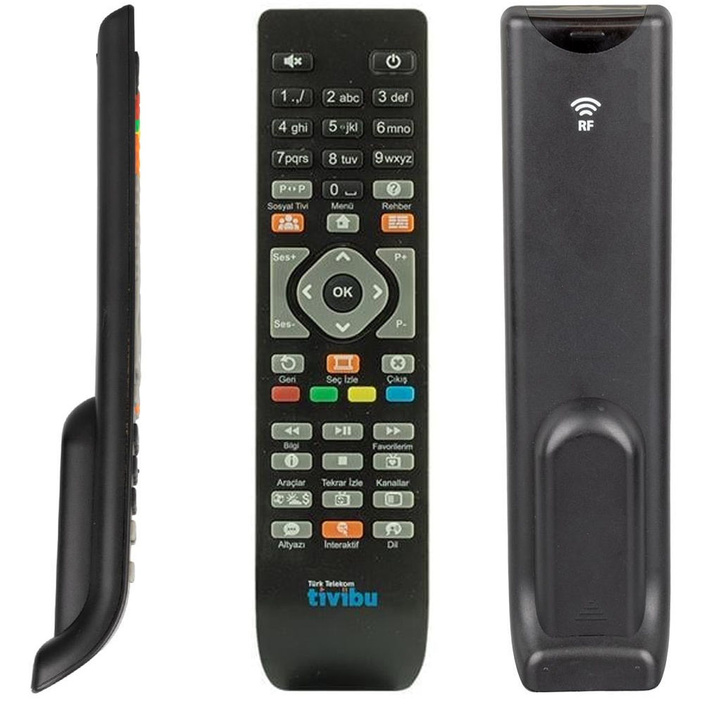Türk Telekom HD Tivibu Tuşlu Uydu Kumanda DST-7372