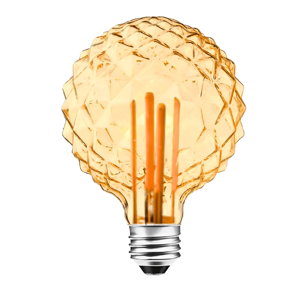 Rustik Ampul 4.5w Amber E27 Kırılmaz Mika 500LM Ledx GDS-95