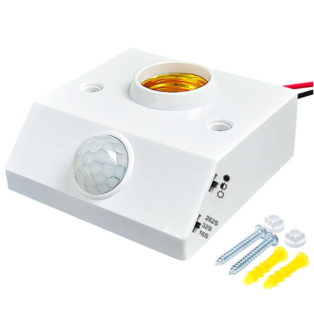 Pır Hareket Sensörlü Duy Aparatı Ledx DY-102 R24