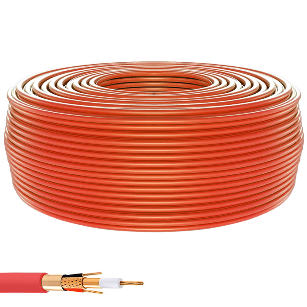 2+1 Dış Mekan CCTV 0.50 Kamera Kablosu Gold PP IP66 250mt Poke PK-1489