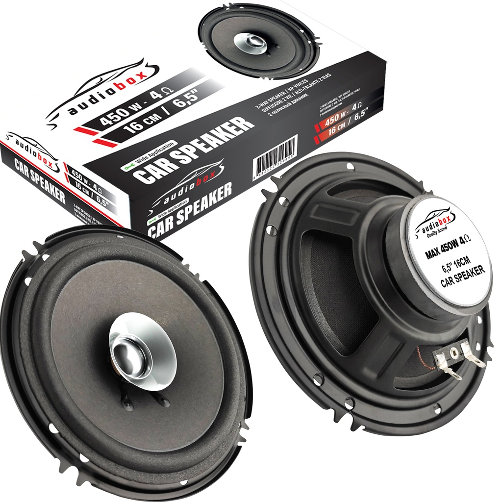 Oto Hoparlör 16cm 450w 2 Adet Audiobox AB-16