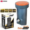 Tekli Lnb Single Yeni 0.1DB 5G 3D 4-8K Poke PK-0001