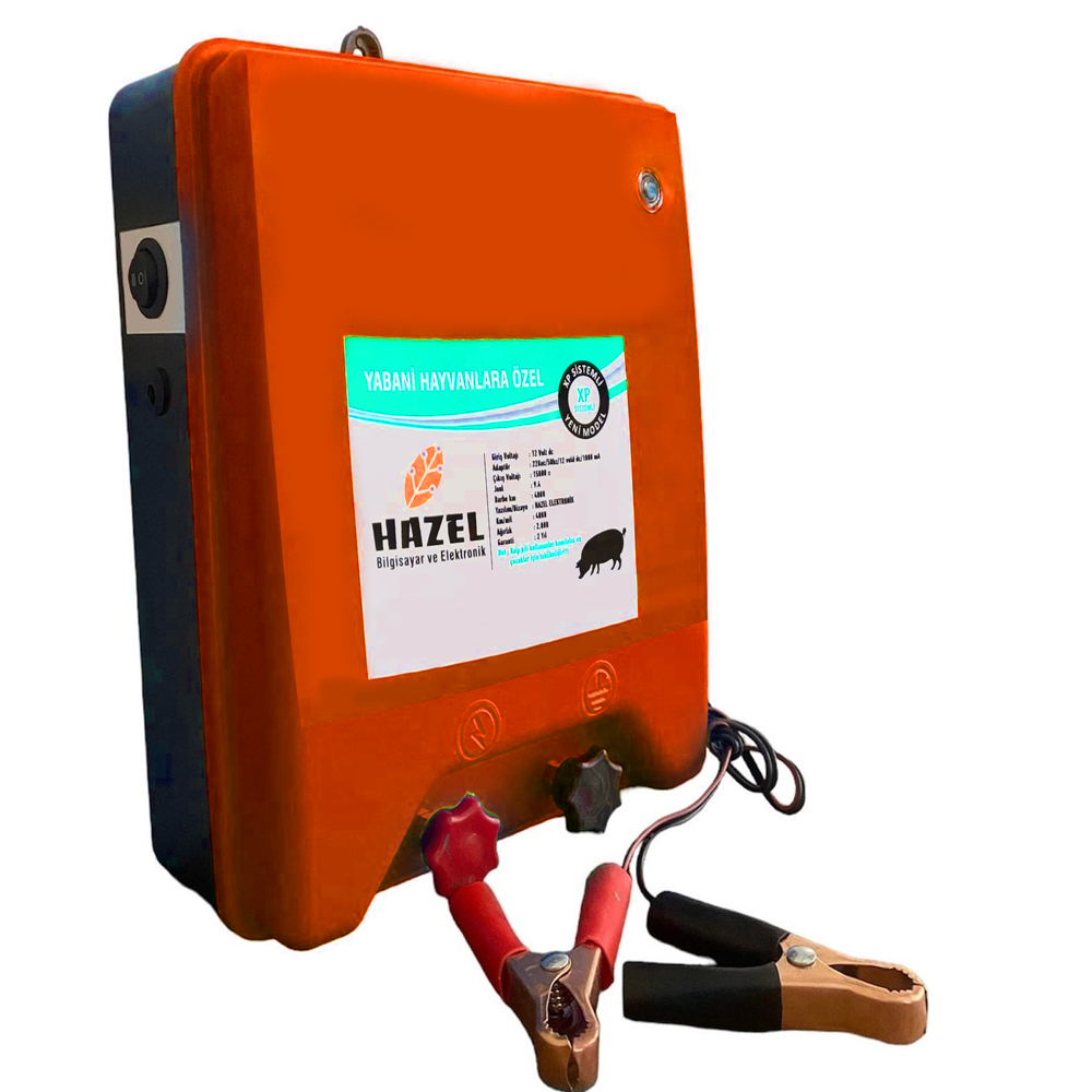 Elektrikli Çit Cihazı Yabani Hayvan Domuz Kovucu Hazel HZ-002