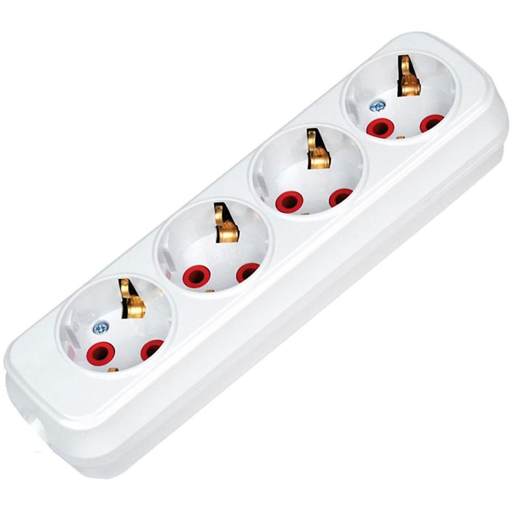 Dörtlü Topraklı Grup Priz Klemensli Fetih 405-00